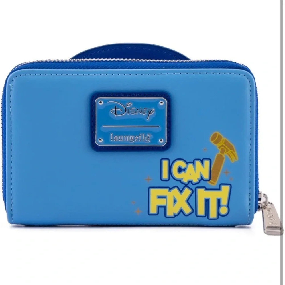 New!‎ Loungefly Disney Wreck-It Ralph Fix-It Felix Faux Leather Wallet